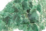 Green, Fluorescent, Cubic Fluorite Crystals - Madagascar #256746-1